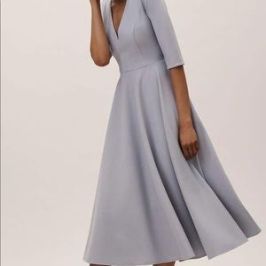 Bhldn Valdis Dress Light Blue